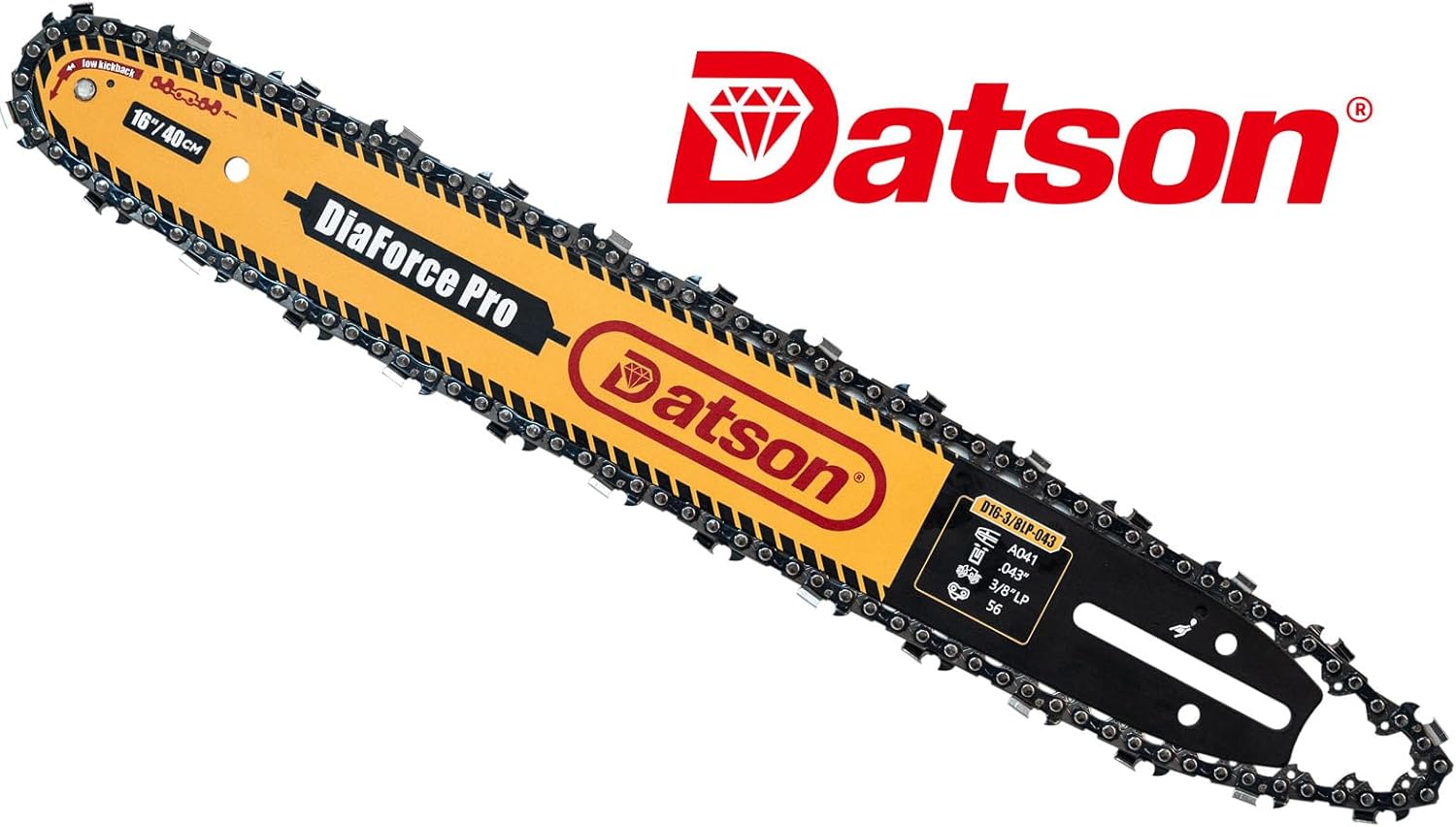 16" Chainsaw Bar & Saw Chain for Dewalt DCCS670,Milwaukee M18 2727-20, EGO CS1600/CS1604,WORX WG385,POULAN 300E,CRAFTSMAN CMCCS660