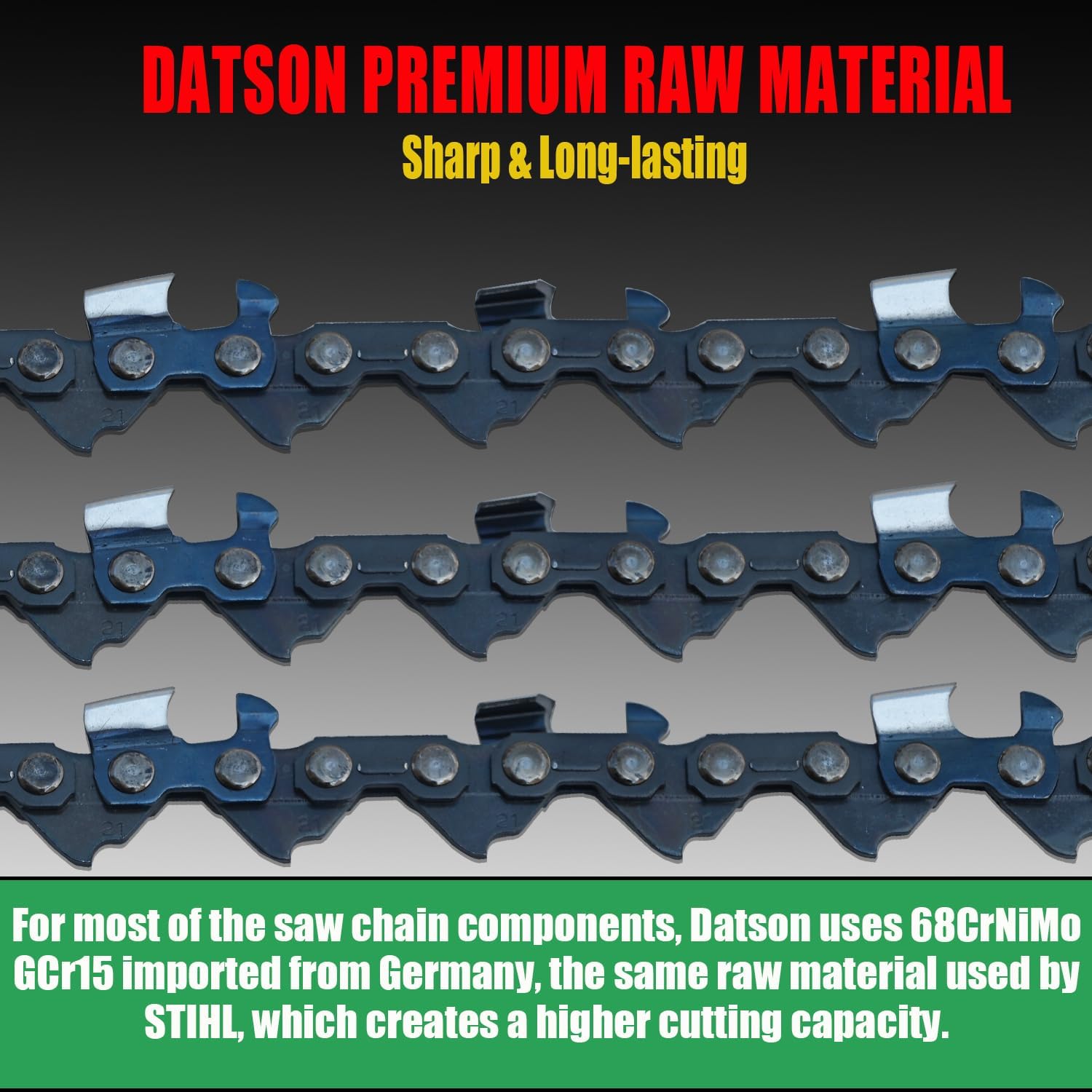 6" Pruning Saw Chain for Makita XCU14Z, 6 Inch Replacement Chain for Makita XCU14 - T-05907