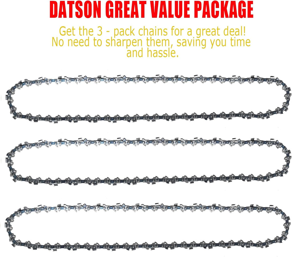 20" Chainsaw Guide Bar&Chains For MAAAAAAA Chainsaw 72DL 3/8"LP,050"G